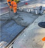 Concrete slab replacing